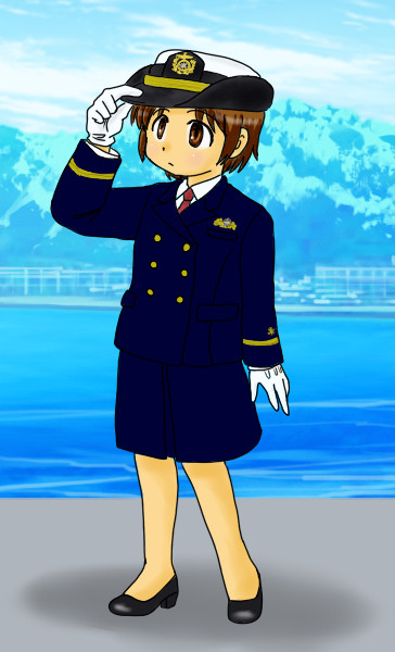 女性海上保安官