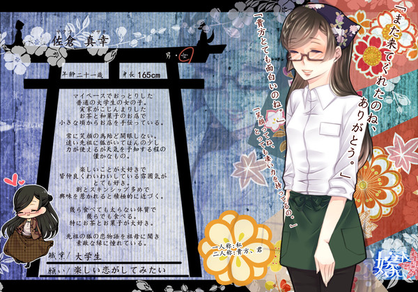 【狐嫁入】佐倉真幸【人間】