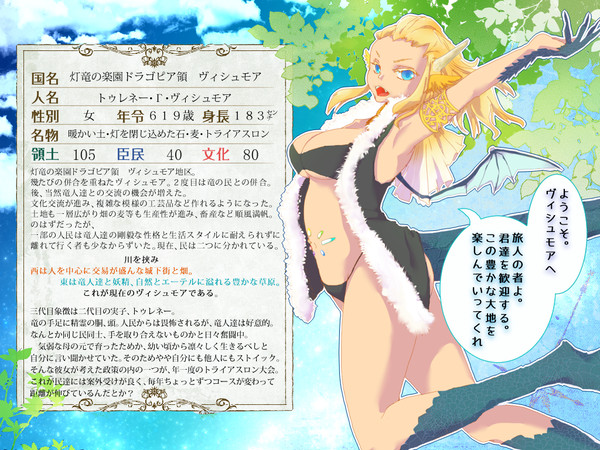 【群像世界】灯竜の楽園ドラゴピア領ヴィシュモア【第４期】