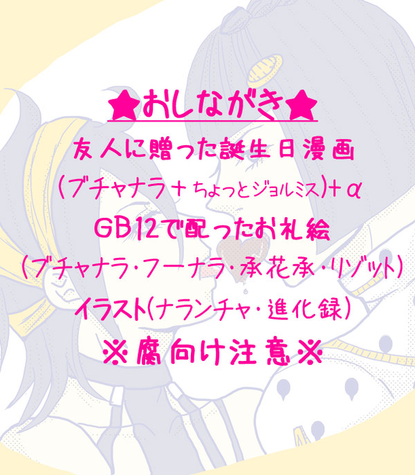 ブチャナラが友人の誕生日を祝う話