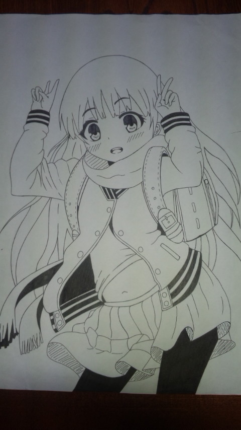 ロリ　模写