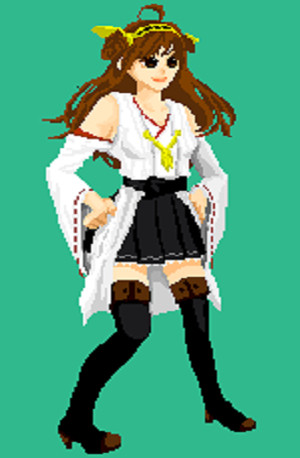 金剛ドット絵2拡大