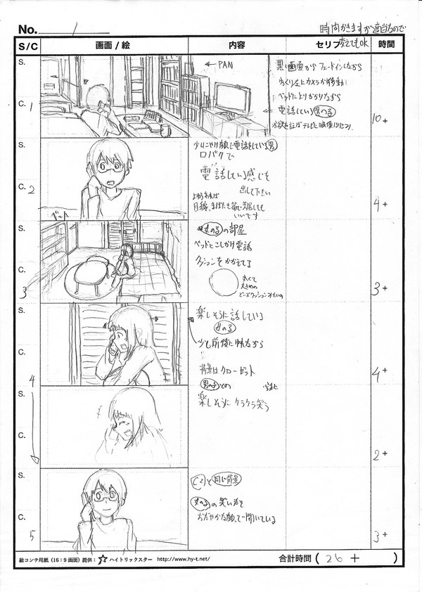 学生時代の絵
