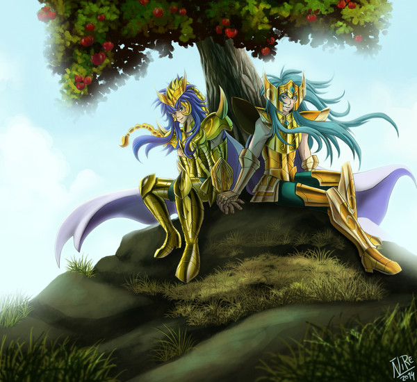 Under the Apple tree