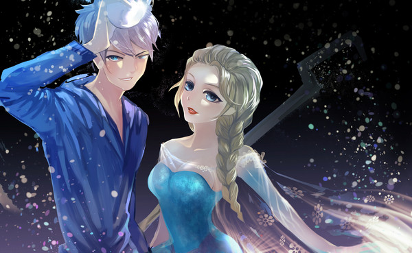 一绪に雪游び