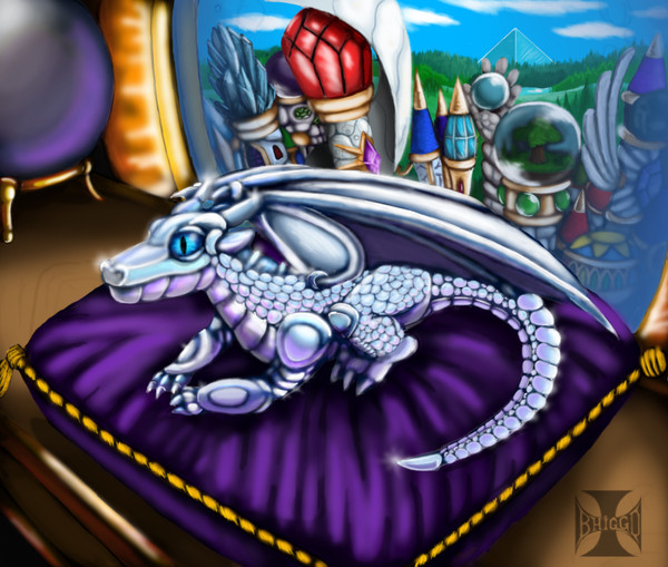 Comfy Dragonling / 快適な小さな竜