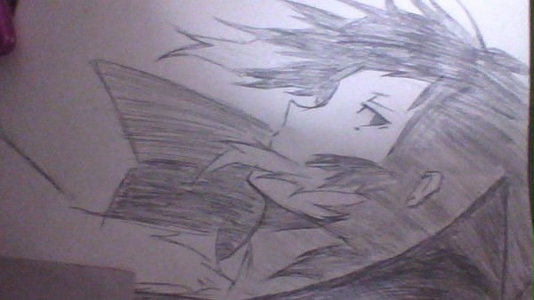 手描きの絵その１５　芥川龍之介