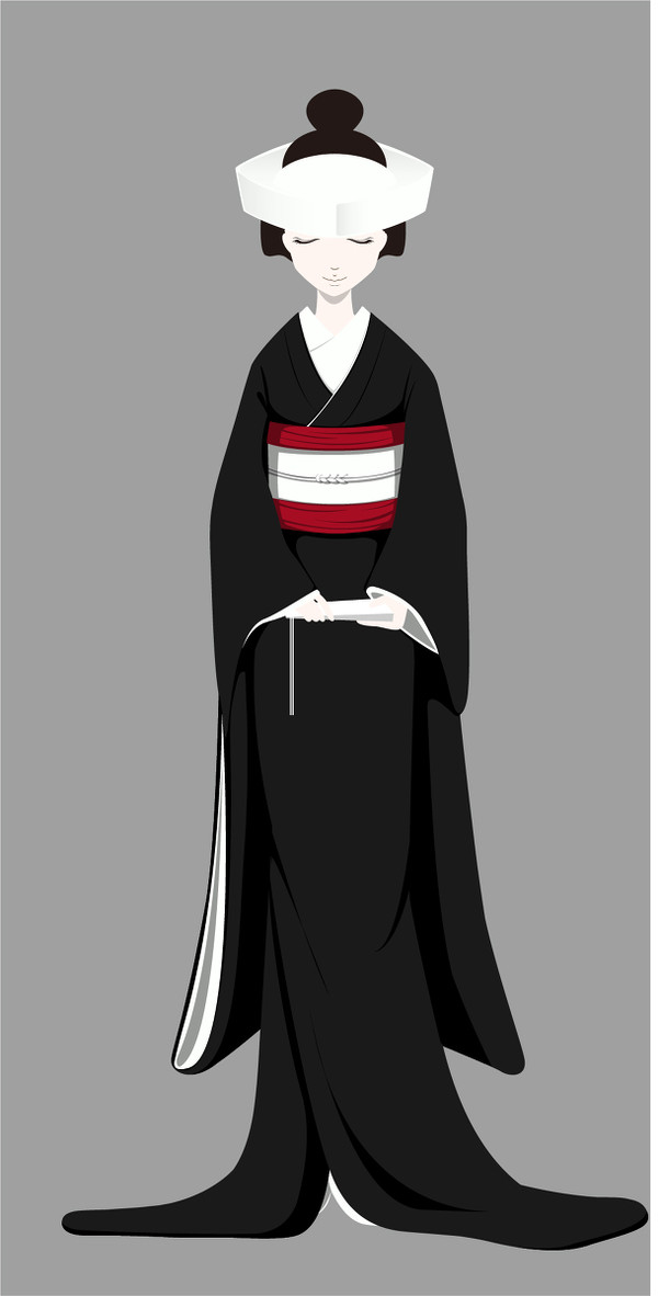 黒引き袖 其の壱