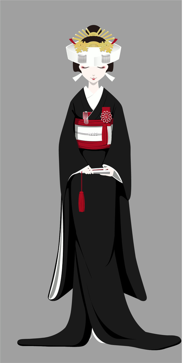 黒引き袖 其の弐