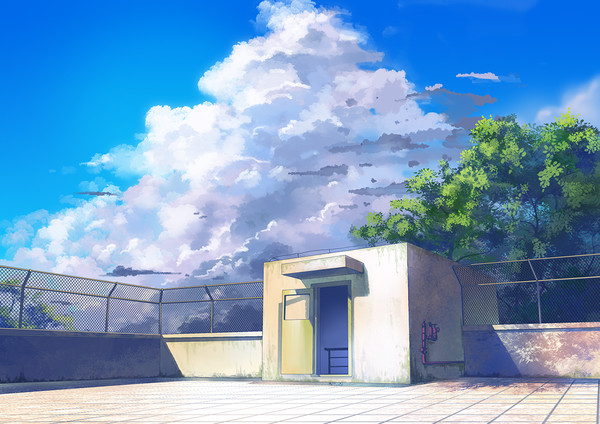 学校の屋上