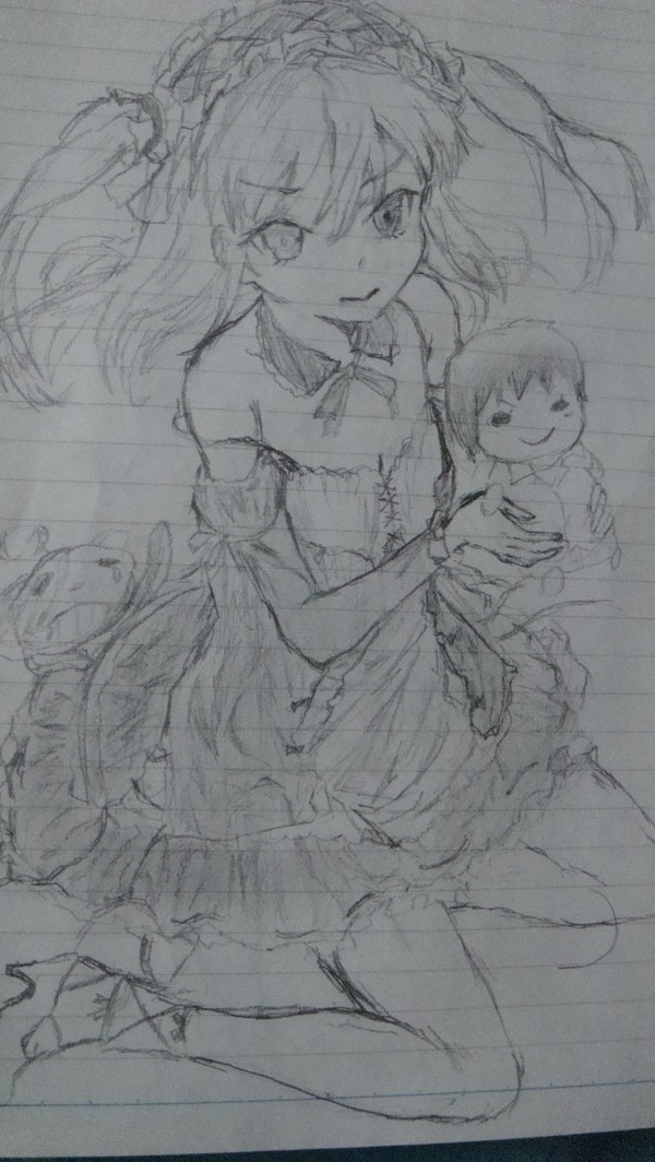 はがない　小鳩の模写だよ～