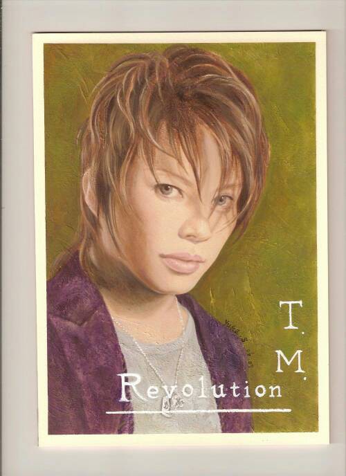 T.M.Revolution(西川貴教) 肖像画