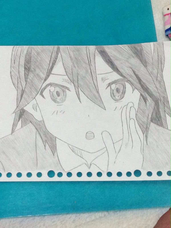 いなばん シャーペン模写