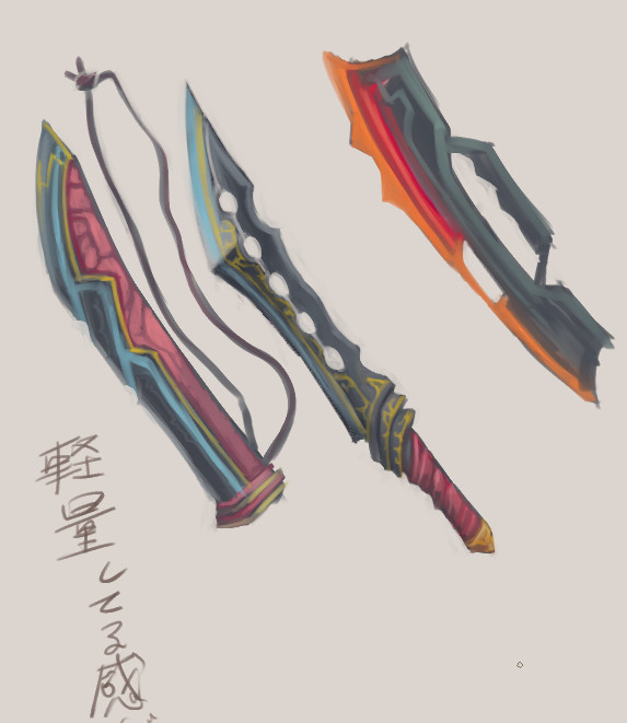 二枚だけ　武器案