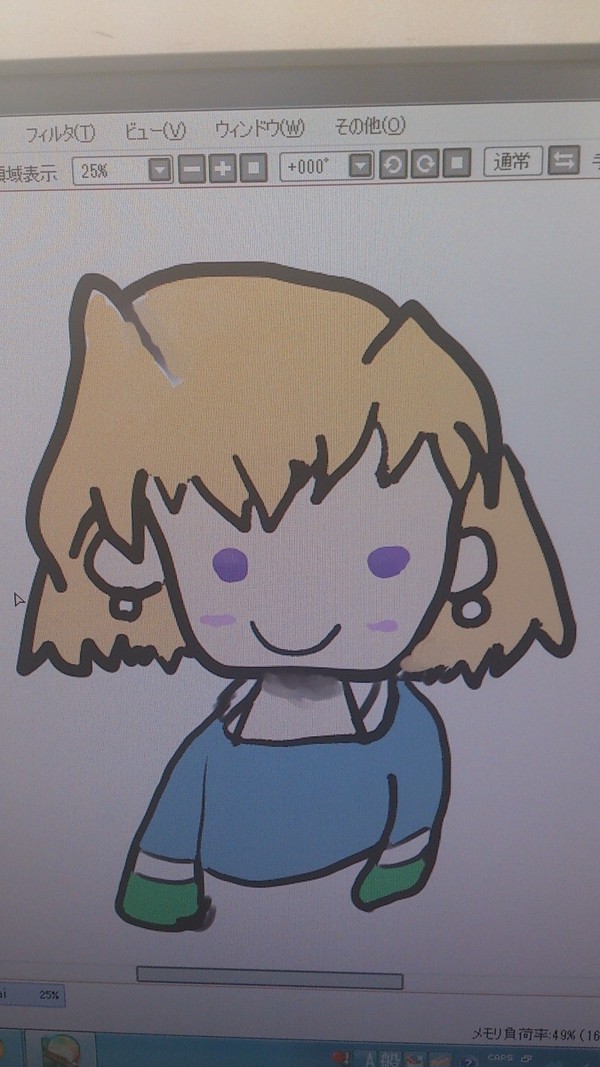 初めてのペンタブ絵 シャマルさん