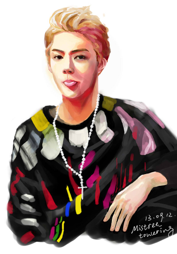 SEHUN 手绘