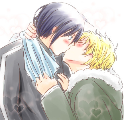 【腐】夜ト雪ちゅっちゅっさせたかっただけ。