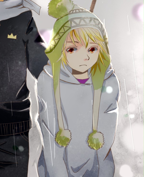 in the rain