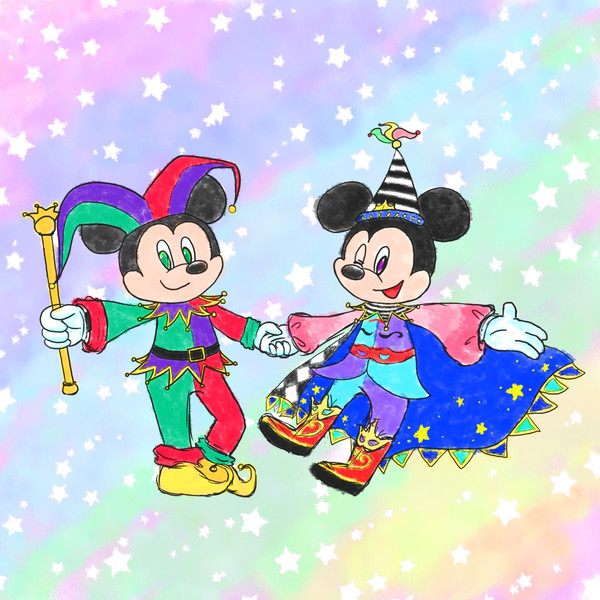 道化と道化