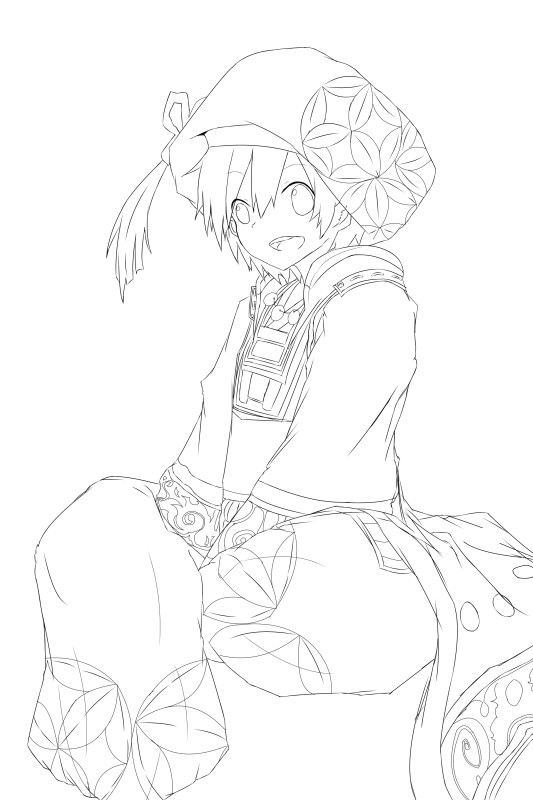 線画