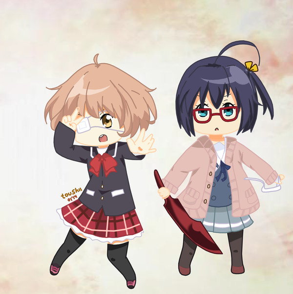 【教会の彼方 and 中ﾆ病でも恋がしたい crossover】