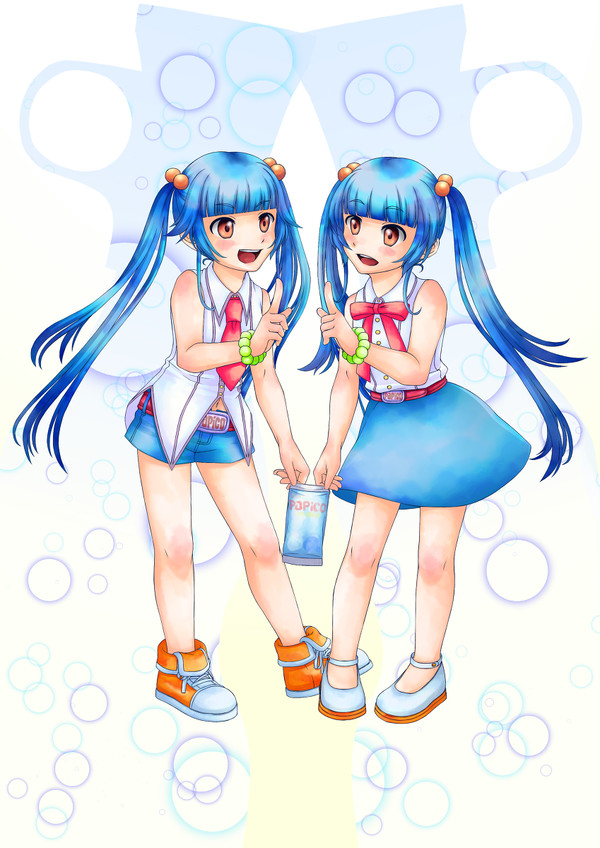 はんぶんこしましょ♪