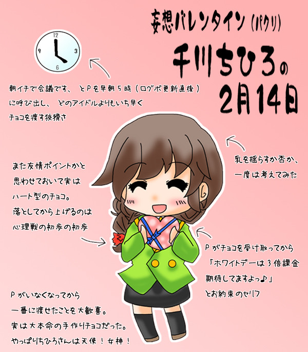 【妄想バレンタイン】ちひろ