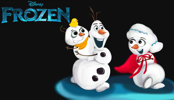 FROZEN 雪宝一家人