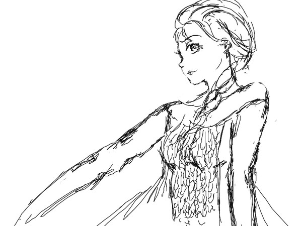 ELSA落書き 。