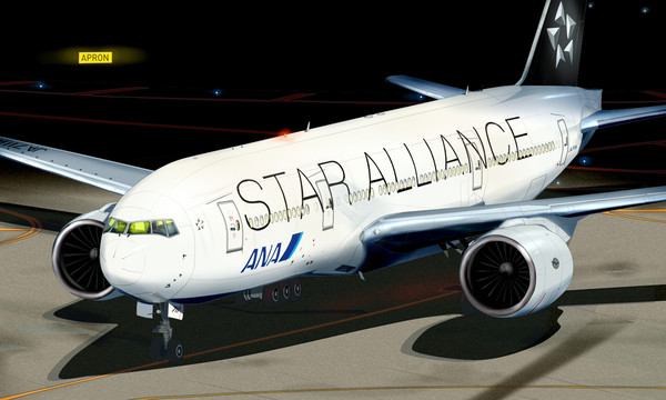 ANA Boeing 777-200 JA711A