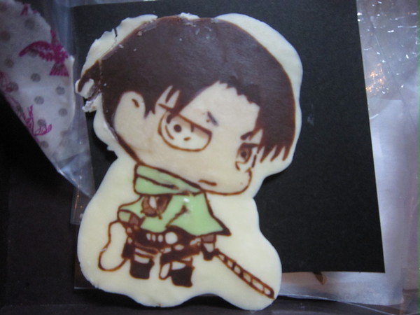 兵長のキャラチョコ