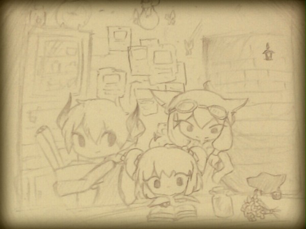 小さき魔女と使い魔達