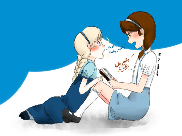 Little Elsa and Little Belle