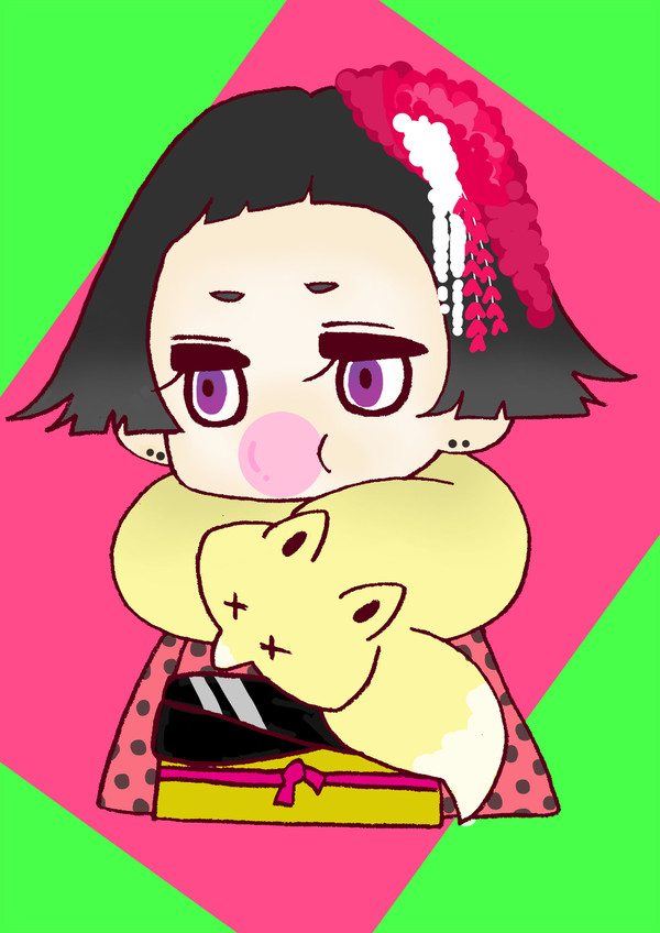 キ　モ　ノ　。