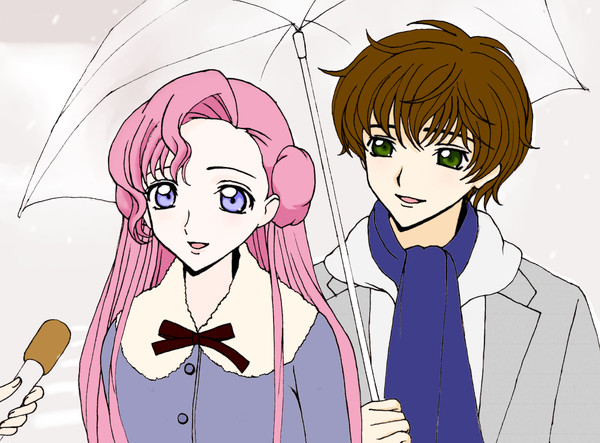 恋人といるときの雪って