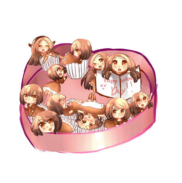 Chibi box of chocolates