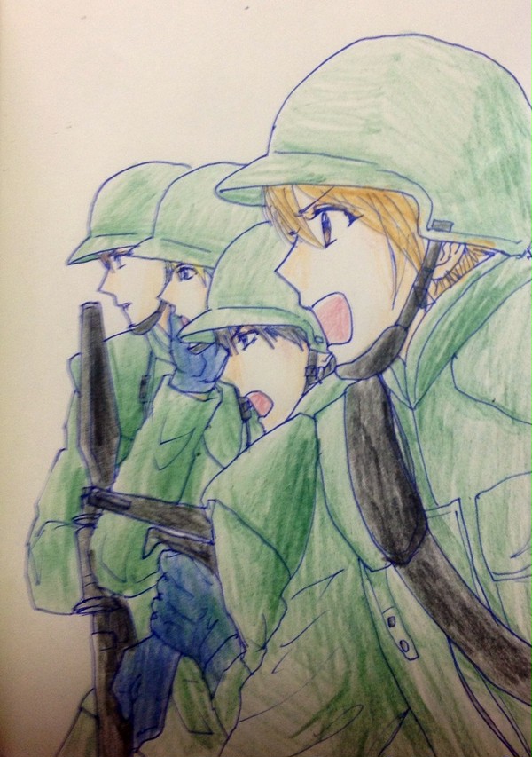 図書館戦争ラクガキ