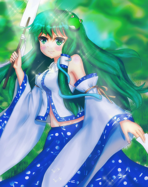早苗さん描いてみた