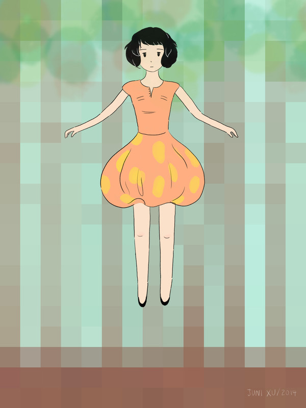 mushroom dress