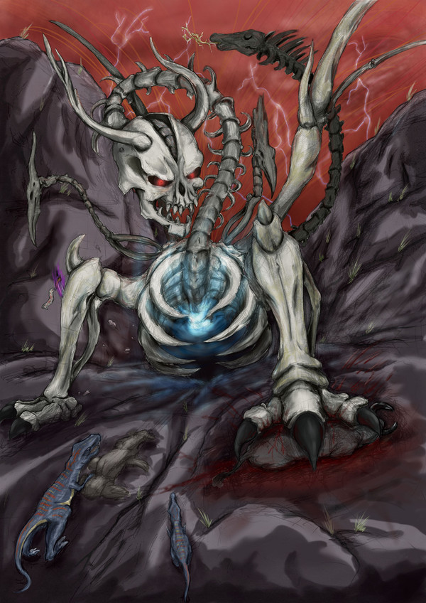 【魔獣】餓者髑髏