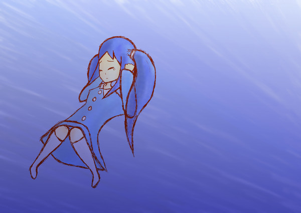 落ちる