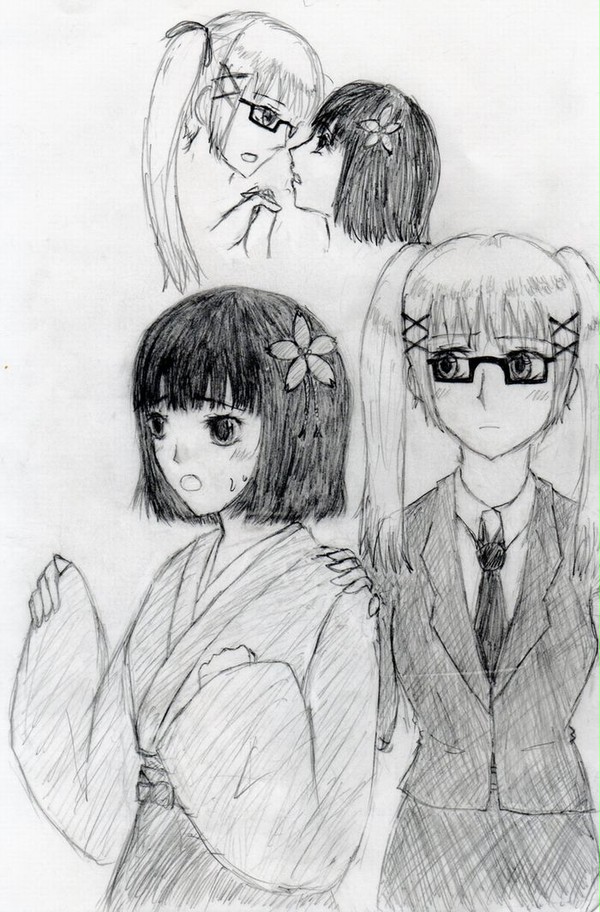 【百合っぽい】アリスさんと桜さん
