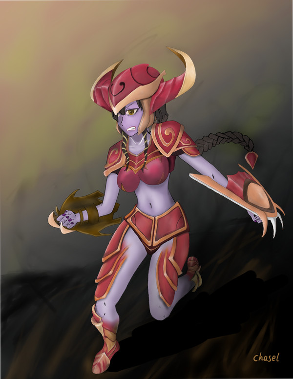 Shyvana-龙血武姬 希瓦娜 龙女 lol