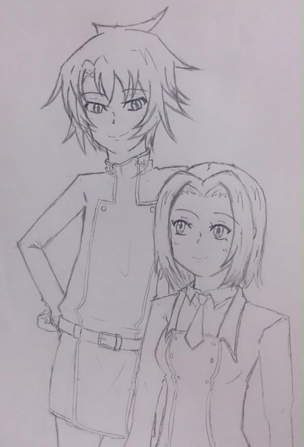 【下書き】学園ライ&カレン