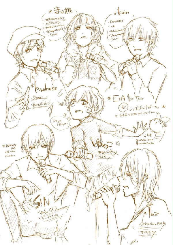 ＥＴＡ1st Tour うろ覚えレポ
