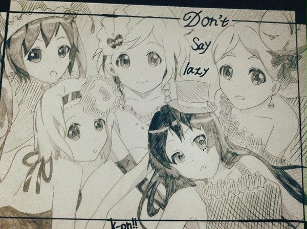don’t say lazy