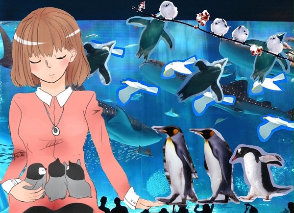海と少女と