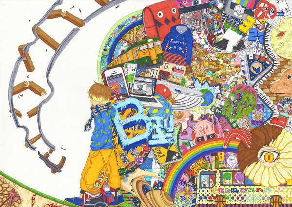 【再うp】男子専門学生が本気で絵を描いたらこーなった