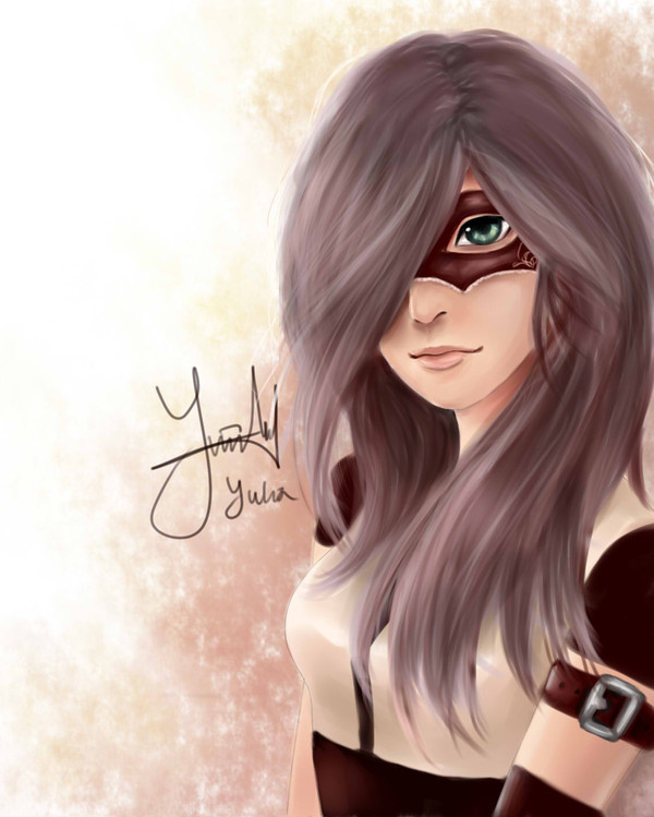 masked girl