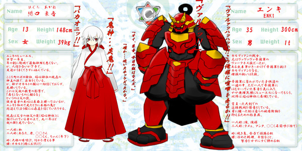 【カルディアン】朱音＆エンキ【聖命戦士】